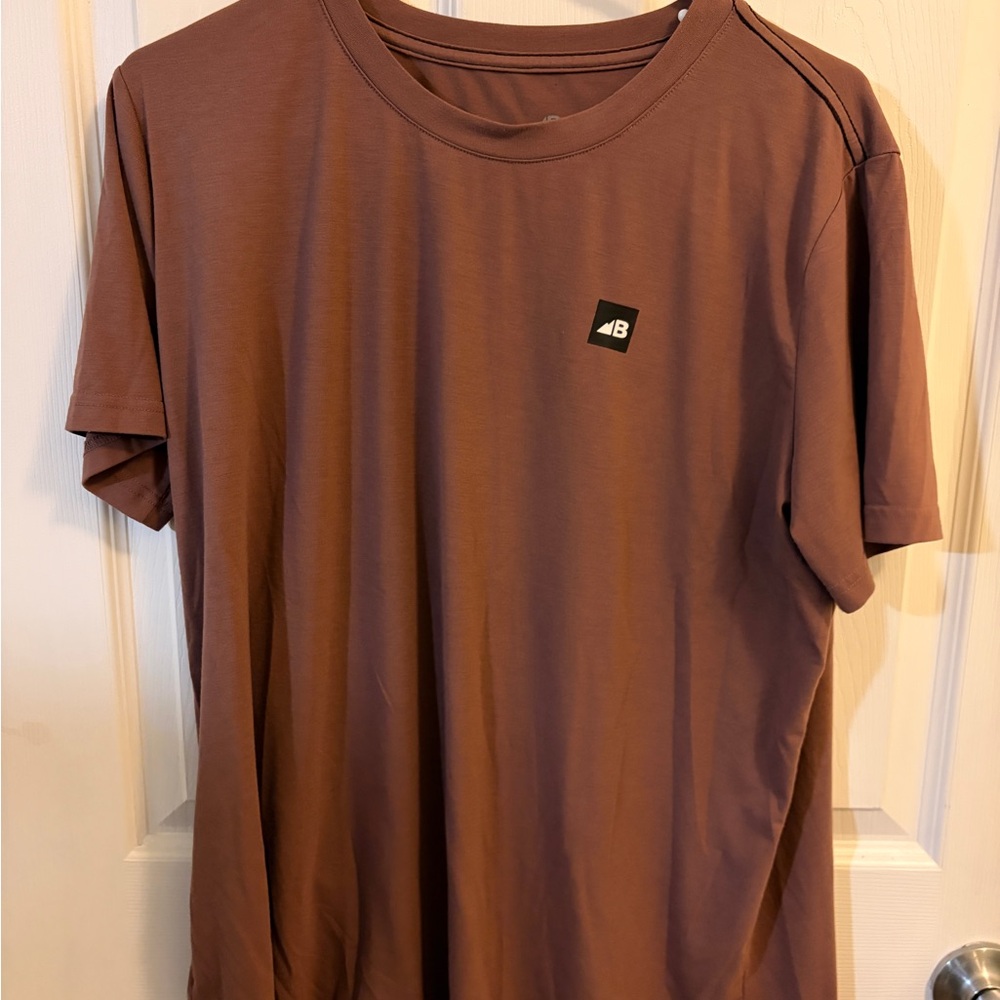 Women's Short Sleeve Brown Tee